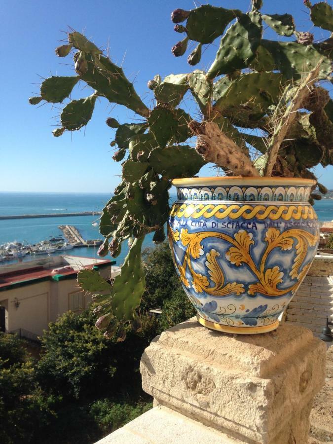 Casa Con Vista Panoramica Villa Sciacca Kültér fotó